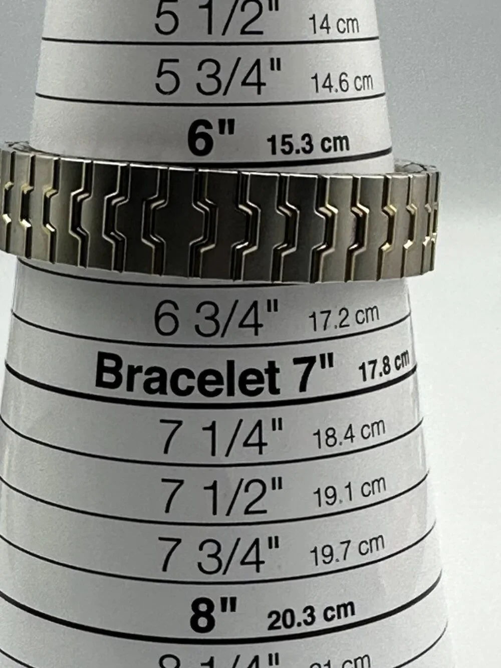 3/$30 Cerentino Mens Watch Silver Gold Two Tone Diamond Accent Stretch